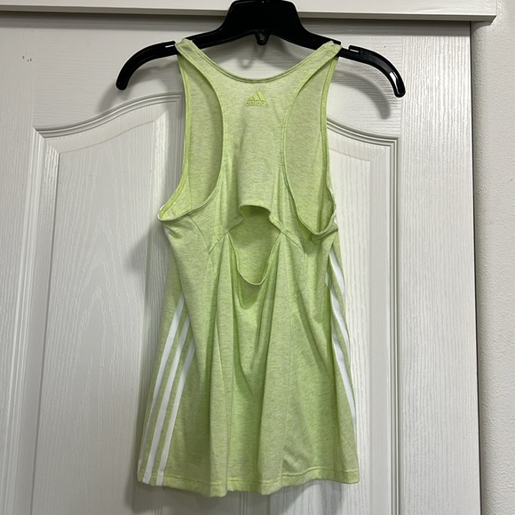 Brand new Adidas womens tank size S color Frye/white - Picture 2 of 4